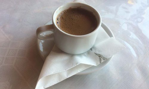 Image of a Greek coffee
